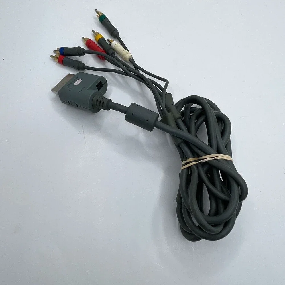 Microsoft Xbox 360 Component HD AV Cable X801255-100 Official OEM Accessory